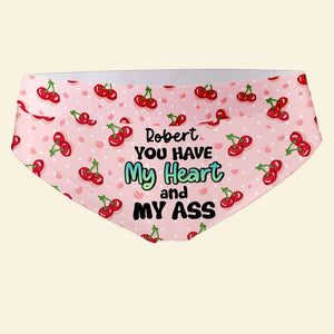 Personalized Gift For Couple Women's Brief You Have My Heart - Boxers & Briefs - GoDuckee
