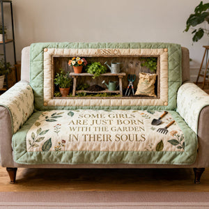 Gardening Quilted Sofa Cover - Personalized Gifts For Garden Lovers 01kita260126 - Sofa Cover - GoDuckee