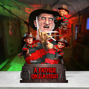 Horror Dad Acrylic Plaque Personalized Gifts For Dad 02OHPU150525 - Shaped Plaques - GoDuckee