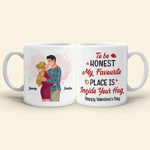 Couple 05hthn011223da, Personalized Mug - Coffee Mug - GoDuckee