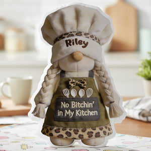 Chef Gnome Custom Shape Pillow - Personalized Gifts For Chef 01PGTA010426 - Pillow - GoDuckee