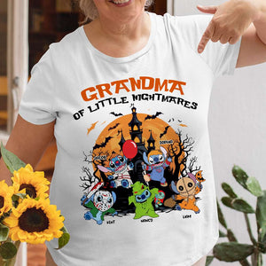 Personalized Gifts For Grandma Shirt, Horror Dog Halloween 01napu200724 - Shirts - GoDuckee