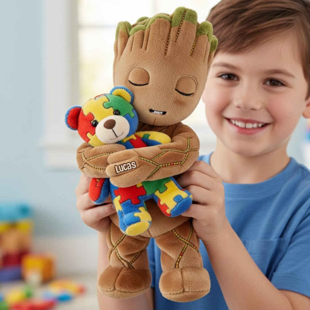 A Hug Full Of Love Pillow - Personalized Gift For Autism Awareness 05NATN111225 - Pillow - GoDuckee