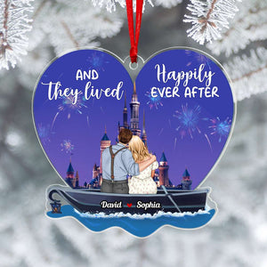 And They Lived Happily Ever After 01OHPU091023TM Personalized Ornament, Christmas Gifts - Ornament - GoDuckee