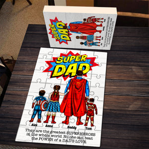 Personalized Gifts For Dad Jigsaw Puzzle 02HUDT070524PA Father's Day - Jigsaw Puzzles - GoDuckee