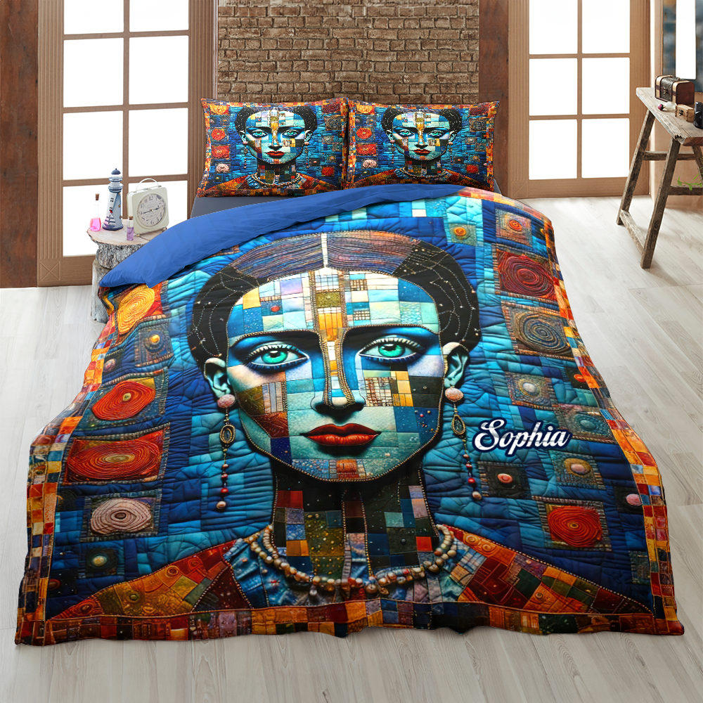 Personalized Gifts For Melanin Woman Quilt Bed Set 031hupu220125 - Blanket - GoDuckee
