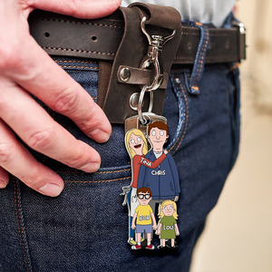 Personalized Gifts For Family Keychain 02QHHU100225HG - Keychains - GoDuckee