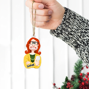 Personalized Gifts For Family Christmas Ornament 03qhhu291124pa - Ornament - GoDuckee