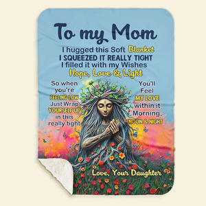 Personalized Gifts For Mom Blanket 05hupu170225 Feel My Love Within It - Blanket - GoDuckee