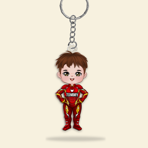 Personalized Gifts For Superhero Fans Keychain 06QHHU170125PA - Keychains - GoDuckee