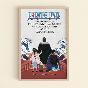 Personalized Gifts For Mom Canvas Print Pirate Dad 032TOTH210324PA - Canvas Print - GoDuckee