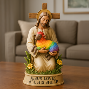 Jesus-loving LGBT Plaque Gifts For LGBT 01hupu130525 - Shaped Plaques - GoDuckee