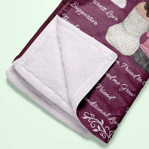 Personalized Gifts For Mom Blanket Bless To Have A Mom Like You - Blankets - GoDuckee