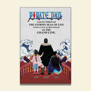 Personalized Gifts For Mom Canvas Print Pirate Mom 031TOTH210324PA - Canvas Print - GoDuckee