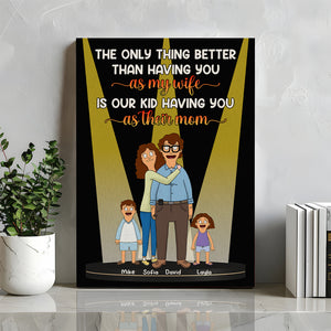 Personalized Gifts For Wife Canvas Print Mother's Day 05KAMH140325HG - Poster & Canvas - GoDuckee