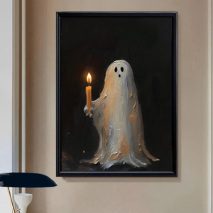 Candle Ghost Canvas Print 02acxx200824 Halloween Gifts - Poster & Canvas - GoDuckee