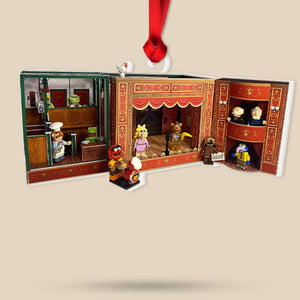 Jolly Theatre Acrylic Custom Shape Ornament, Christmas Gift Idea 05QHHN201123 - Ornament - GoDuckee