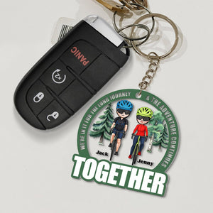 Together- 01qhtn230623hh Personalized Keychain - Keychains - GoDuckee