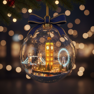 Famous Landmark Christmas Ornament Personalized Gifts For Travel Lovers 03hytn211125 - Ornament - GoDuckee