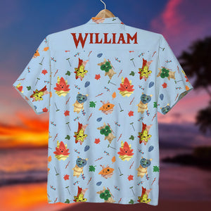 The Legend Personalized Hawaiian Shirt - GZ-HW-04NATN090623 - Hawaiian Shirts - GoDuckee