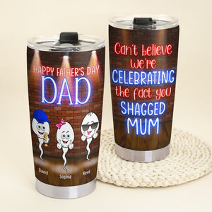 Happy Father's Day- Gift For Dad- Personalized Tumbler-Father's Day Tumbler - Tumbler Cup - GoDuckee