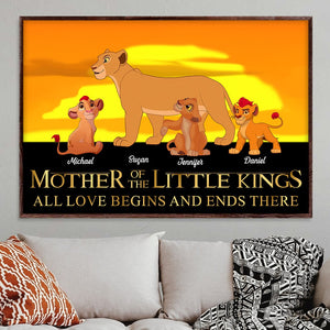 Personalized Gifts For Mom Canvas Print All Love Begins And Ends There 07ohqn120124 - Canvas Print - GoDuckee