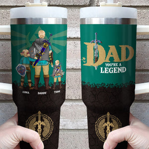 Personalized Gifts For Dad Tumbler 08hudt150424hg Father's Day - Tumbler Cups - GoDuckee