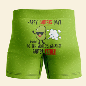 Personalized Gifts For Dad Boxers Happy Farters Day - Boxers & Briefs - GoDuckee