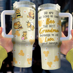 Personalized Gifts For Grandma Tumbler The Best Grandma Belongs To Us 03htqn270224 - Tumbler Cups - GoDuckee