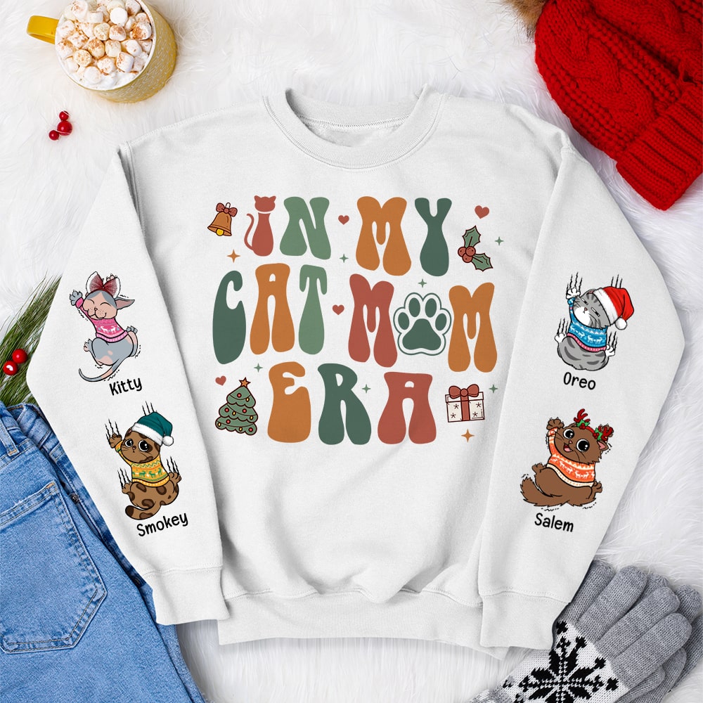 In My Cat Mom Era-Personalized Sweatshirt 3DAP-02naqn131023 - AOP Products - GoDuckee