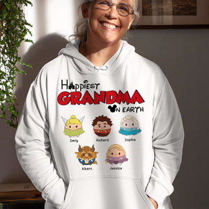 Personalized Gifts For Grandma Shirt Happiest Grandma On Earth 04ohqn190124 - 2D Shirts - GoDuckee