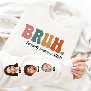 Personalized Gifts For Mom Shirt Bruh Formerly Known As Mom - AOP Products - GoDuckee