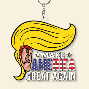 Make America Great Again Keychain 02qnqn180724 - Keychains - GoDuckee