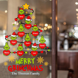 Merry Christmas- Personalized Decal- Gift For Family- Christmas Gift- Family Decal- 05acqn210923 - Home Decor - GoDuckee