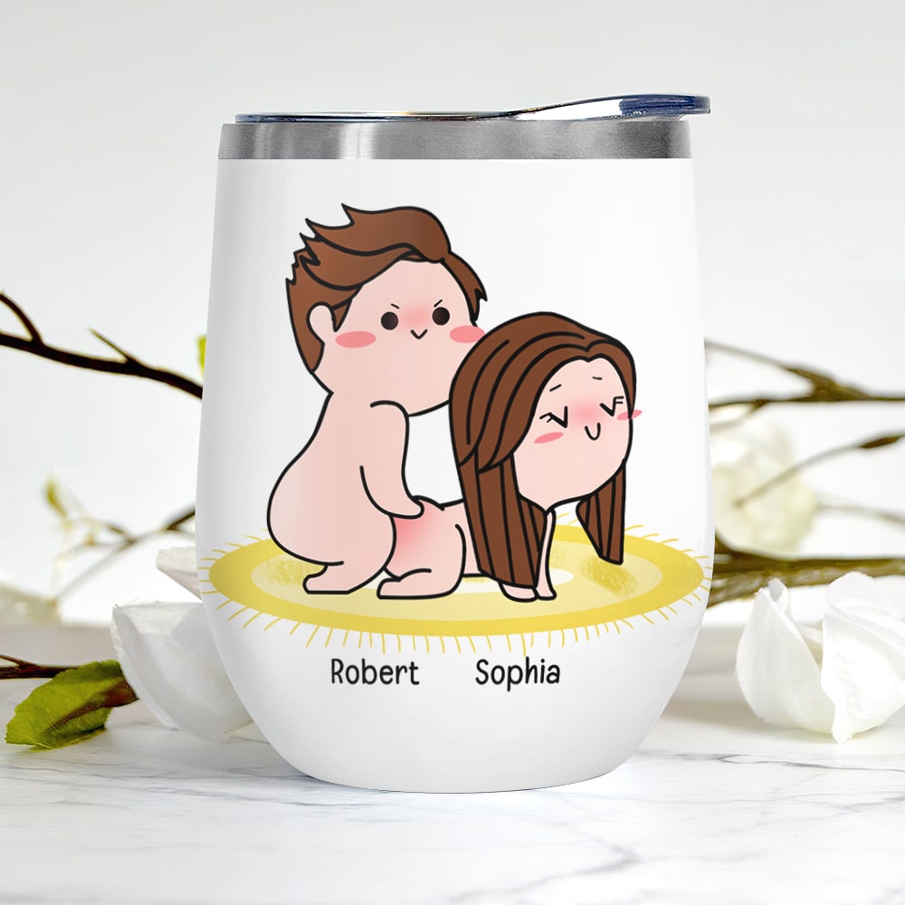 I Adore You, Couple Gift, Personalized Mug, Christmas Funny Couple Mug -  GoDuckee