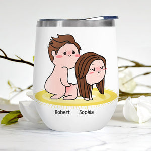 I'm Behind You 100%-Gift For Couple-Personalized Coffee Mug-Funny Couple - Coffee Mug - GoDuckee