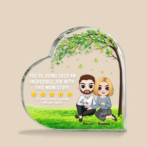 You're Doing Such An Incredible Job - Personalized Plaque - Gift For Couple - Decorative Plaques - GoDuckee