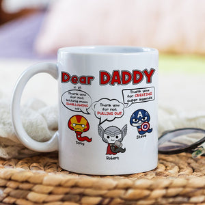 Father, Best Dad Ever, Personalized Mug, Gifts For Dad, 01OHPO190523 - Coffee Mug - GoDuckee