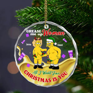 Personalized Gifts For Couple Christmas Ornament 02tgtn311024pa - Ornament - GoDuckee