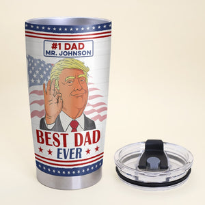  Best Dad Ever Father's Day Design - YETI Tumbler Stainless  Steel Drinkware - NOT A STICKER! : Handmade Products