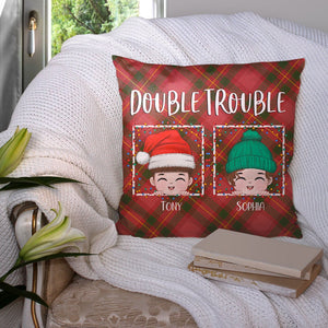 Kids, Grandchildren Are Like Flowers, Personalized Pillow, Christmas Gifts For Grandkids - Pillow - GoDuckee