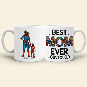 Best Mom Ever-Personalized Coffee Mug-Gift For Family-01qhqn161123tm - Coffee Mug - GoDuckee