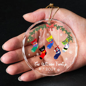 Personalized Gifts For Family Christmas Ornament 02natn0108024 - Ornament - GoDuckee