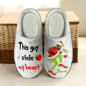 Couple-Custom Photo Home Slippers-Gift For Him/ Gift For Her- Christmas Gift-01totn151123 - Shoes - GoDuckee