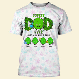 Personalized Gifts For Dad 3D Shirt 011htqn100424 Father's Day - 3D Shirts - GoDuckee