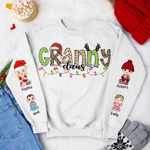 Christmas Family-Personalized Sweatshirt- Gift For Family- Christmas Gift [UP TO 6 KIDS] - AOP Products - GoDuckee