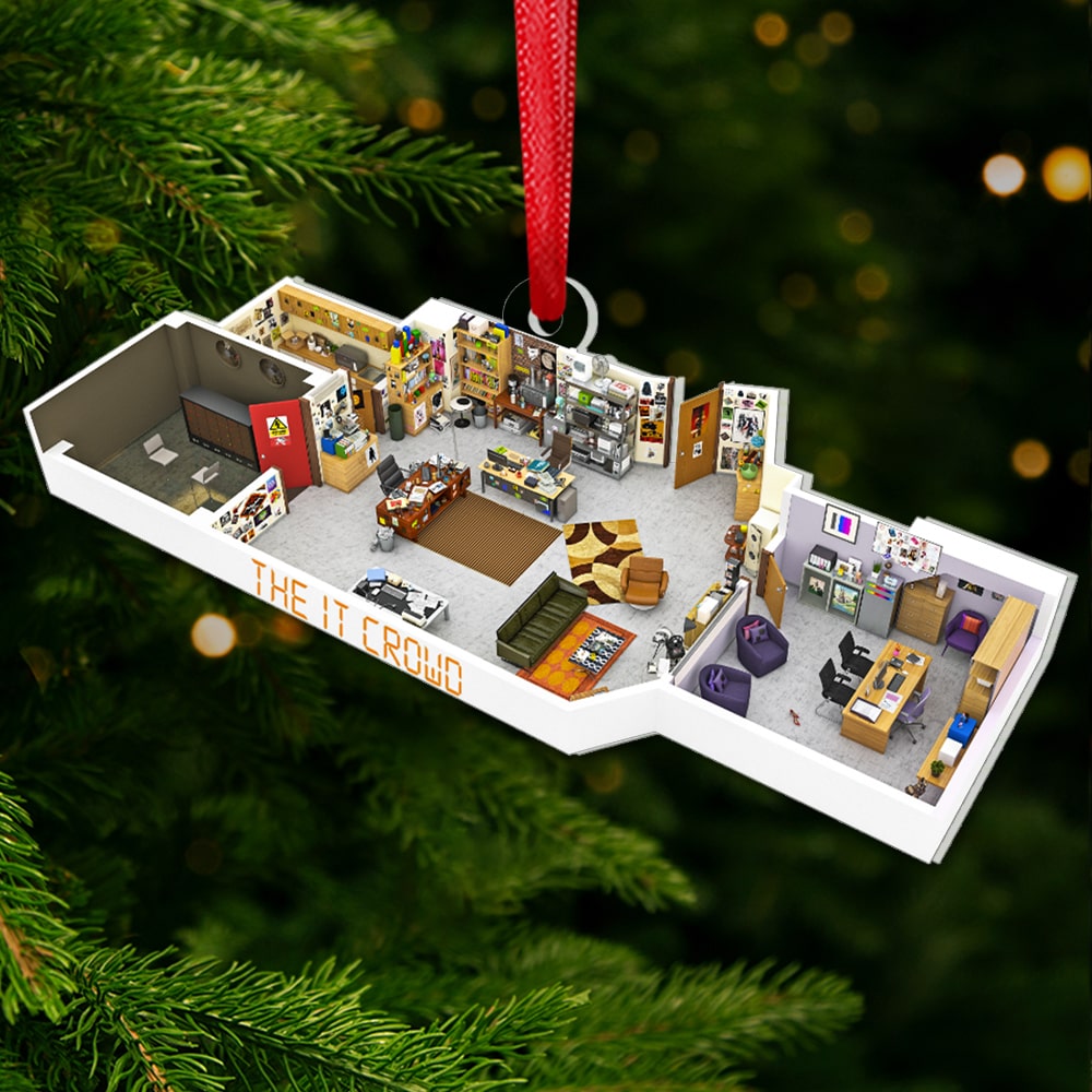 Acrylic Custom Shape Ornament - Christmas Gifts - 02QHPO241123 - Ornament - GoDuckee