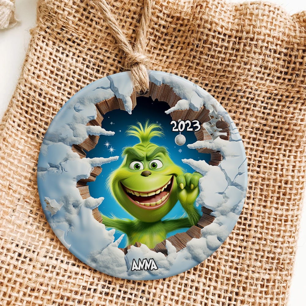 Personalized Ornament, Christmas Gifts For Family & Kids, 05NAPO251023 - Ornament - GoDuckee