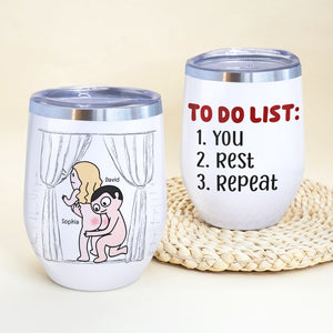 To Do List-Personalized Coffee Mug-Gift For Couples- Funny Couple Mug - Coffee Mug - GoDuckee