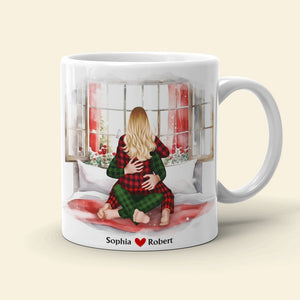 Couple, I Mean Merry Christmas, Personalized Coffee Mug, Christmas Gifts For Couple, 04QHPO300923HH - Coffee Mug - GoDuckee